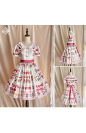 Miss Point Parfait Strawberry Tea One Piece(Reservation/3 Colours/Full Payment Without Shipping)